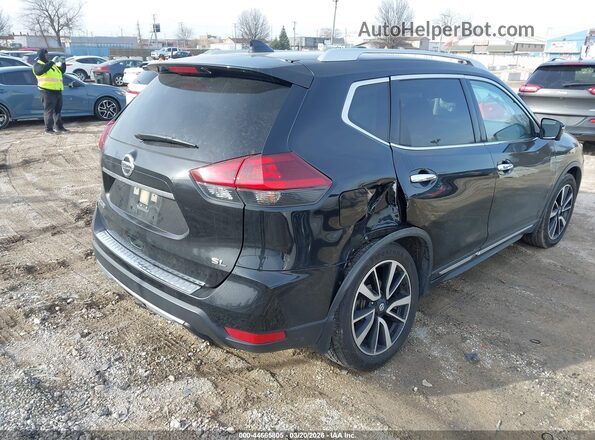 JN8AT2MT9JW486337 2018 NISSAN ROGUE Black უკანა მარჯვენა