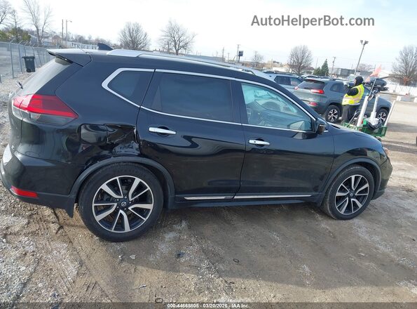 JN8AT2MT9JW486337 2018 NISSAN ROGUE Black უკანა სალონის ხედი