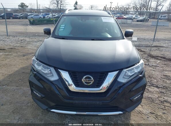 JN8AT2MT9JW486337 2018 NISSAN ROGUE Black ხელსაწყოთა პანელის ხედი