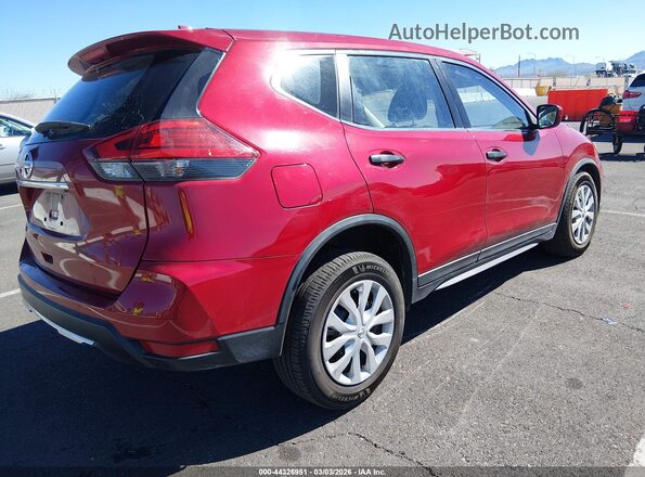 JN8AT2MTXHW392008 2017 NISSAN ROGUE Red Tył prawy