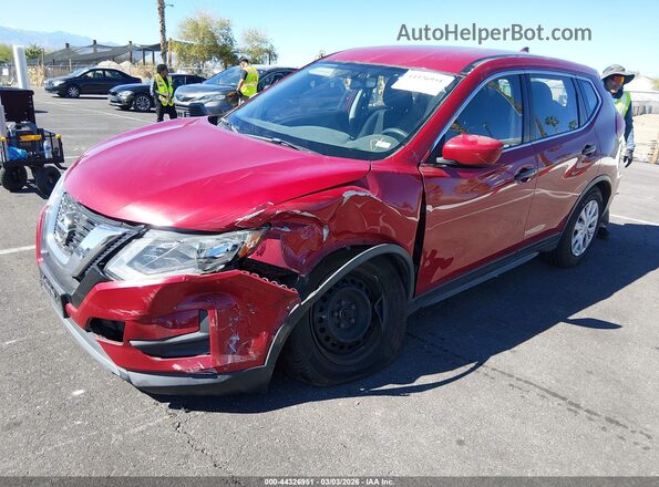 JN8AT2MTXHW392008 2017 NISSAN ROGUE Red Przód lewy