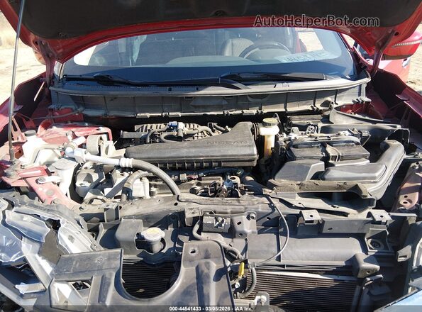 JN8AT2MTXHW407381 2017 NISSAN ROGUE Красный Вид сзади