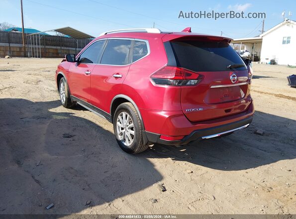 JN8AT2MTXHW407381 2017 NISSAN ROGUE Красный Задняя левая четверть