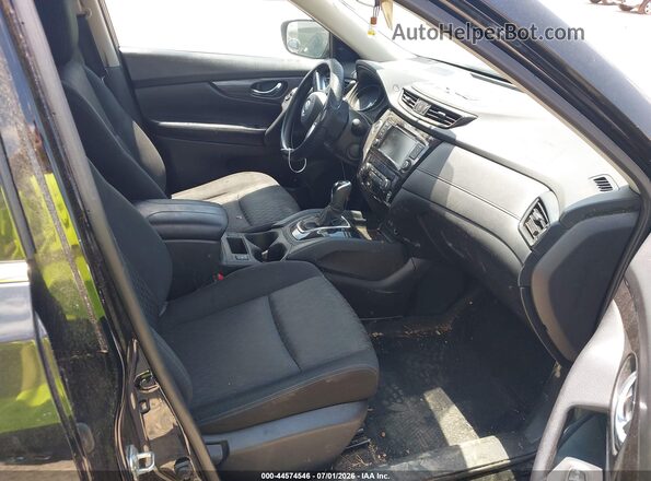 JN8AT2MV1LW113541 2020 NISSAN ROGUE Black Вид салону спереду
