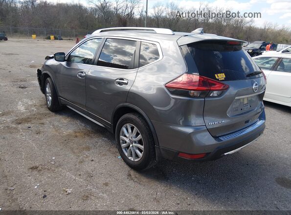 JN8AT2MV5LW130178 2020 NISSAN ROGUE Gray Trasero izquierdo