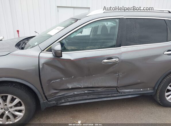 JN8AT2MV7JW348684 2018 NISSAN ROGUE Gray Вид спереду
