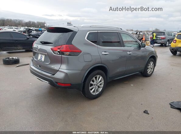 JN8AT2MV7JW348684 2018 NISSAN ROGUE Gray Задня права чверть