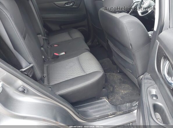 JN8AT2MV7JW348684 2018 NISSAN ROGUE Gray Вид наклейки з VIN-кодом