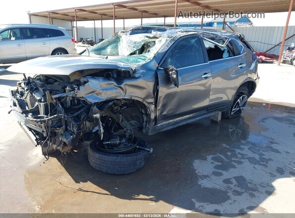 JN8AT2MVXKW400505 2019 NISSAN ROGUE Gray Передня ліва чверть