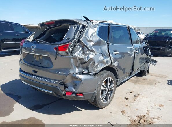JN8AT2MVXKW400505 2019 NISSAN ROGUE Gray Задня права чверть