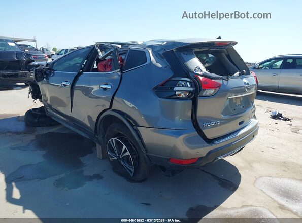 JN8AT2MVXKW400505 2019 NISSAN ROGUE Gray Задня ліва чверть