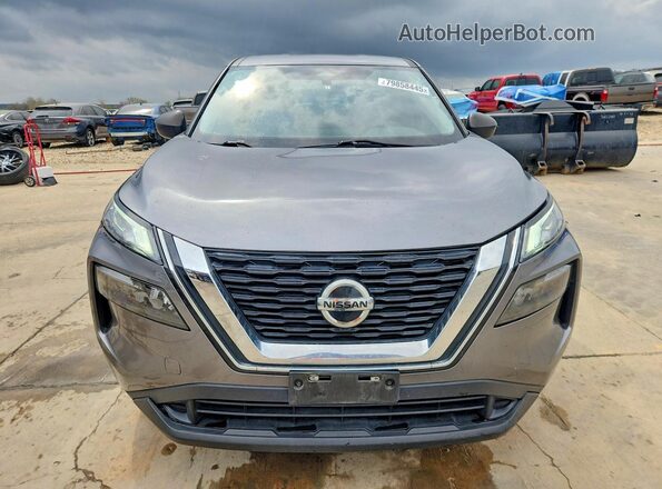 JN8AT3AA1MW004604 2021 NISSAN ROGUE Gray Դիմացի տեսք