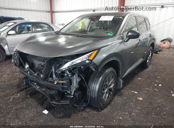 JN8AT3AA2MW000545 2021 NISSAN ROGUE Blue Front left
