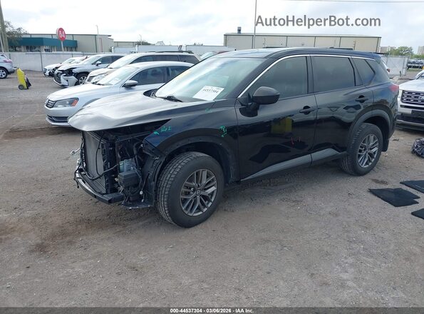 JN8AT3AA2MW005390 2021 NISSAN ROGUE Black Przód lewy