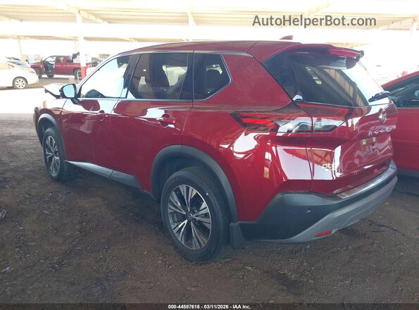 JN8AT3BA2MW017070 2021 NISSAN ROGUE Burgundy 