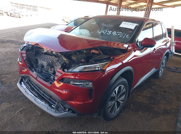 JN8AT3BA2MW017070 2021 NISSAN ROGUE Burgundy 