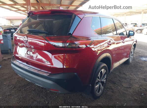 JN8AT3BA2MW017070 2021 NISSAN ROGUE Burgundy 