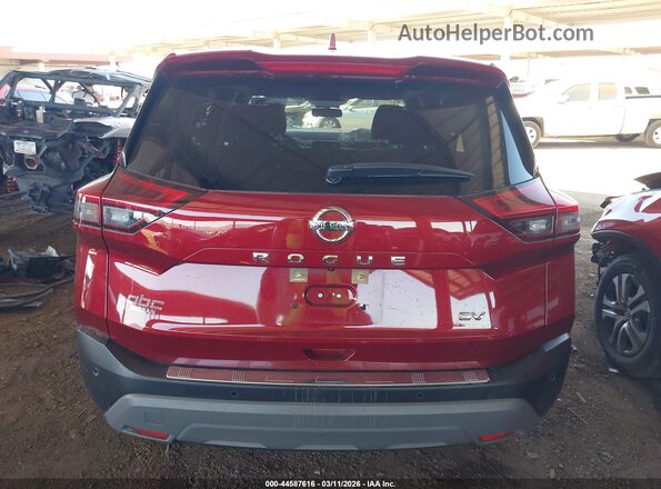 JN8AT3BA2MW017070 2021 NISSAN ROGUE Burgundy 