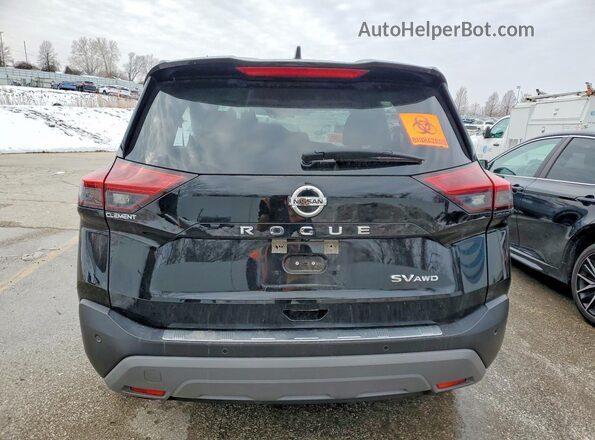 JN8AT3BB7MW201817 2021 NISSAN ROGUE Black Հետևի տեսք