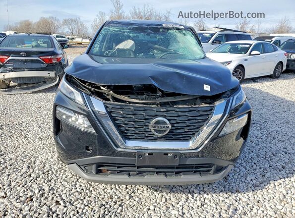 JN8AT3BB7MW201817 2021 NISSAN ROGUE Black Դիմացի տեսք