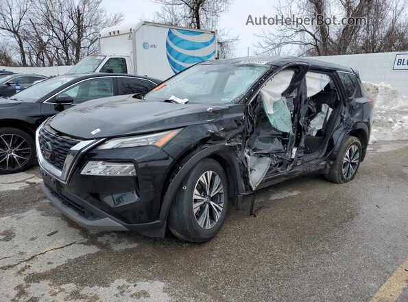 JN8AT3BB7MW201817 2021 NISSAN ROGUE Black Սալոնի 360 աստիճան տեսք