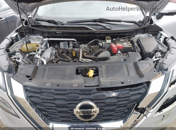 JN8AT3BBXMW223665 2021 NISSAN ROGUE Silver Rear view