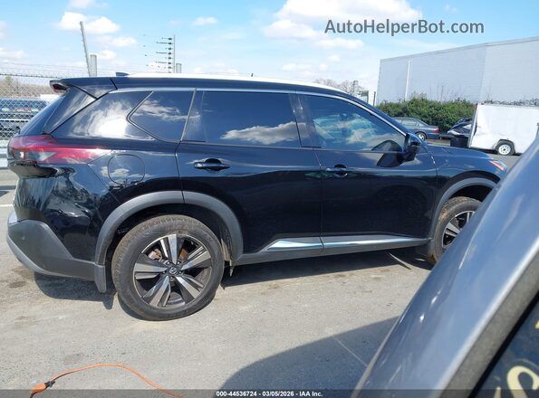 JN8AT3CB5MW241859 2021 NISSAN ROGUE Black Սարքավորումների վահանակի տեսք