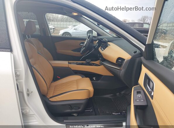 JN8AT3DC5MW101284 2021 NISSAN ROGUE Cream Front interior view