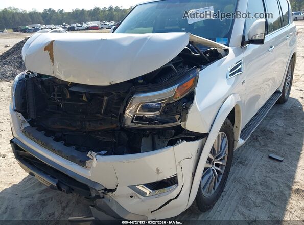 JN8AY2AC4N9162352 2022 NISSAN ARMADA Белый Вид спереди