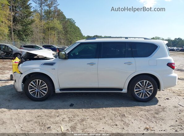 JN8AY2AC4N9162352 2022 NISSAN ARMADA Белый Панорамный вид салона 360°