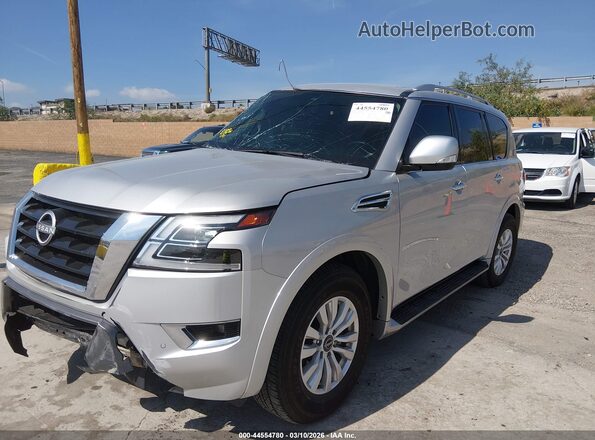 JN8AY2AC4R9196555 2024 NISSAN ARMADA Silver 