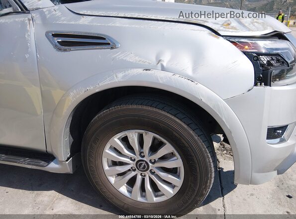 JN8AY2AC4R9196555 2024 NISSAN ARMADA Silver 