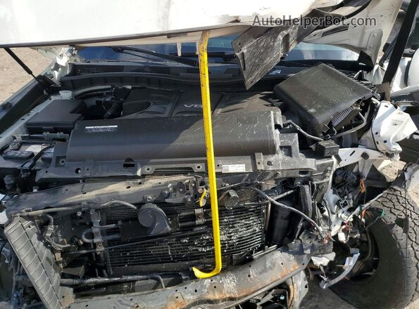 JN8AY2AC9M9145142 2021 NISSAN ARMADA White Vista del compartimento del motor