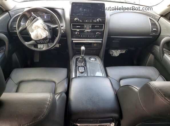 JN8AY2AC9M9145142 2021 NISSAN ARMADA White Vista del salpicadero