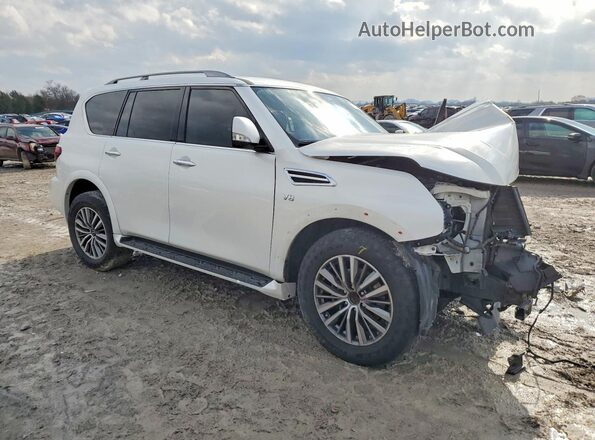 JN8AY2AC9M9145142 2021 NISSAN ARMADA White Delantero derecho
