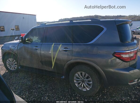 JN8AY2AD1N9676510 2022 NISSAN ARMADA Silver Панорамний вид салону 360°