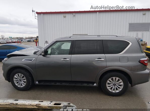 JN8AY2AD2P9691150 2023 NISSAN ARMADA Gray 360 interior view
