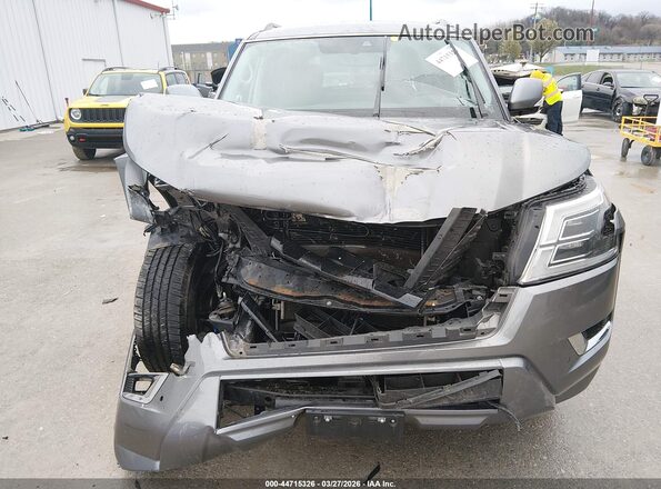 JN8AY2AD2P9691150 2023 NISSAN ARMADA Gray Front view