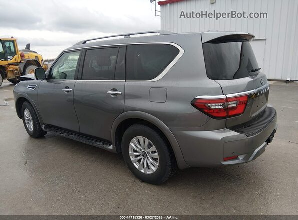 JN8AY2AD2P9691150 2023 NISSAN ARMADA Gray Rear left