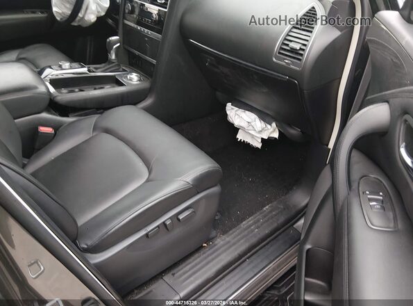 JN8AY2AD2P9691150 2023 NISSAN ARMADA Gray Front interior view