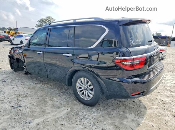 JN8AY2AD8P9695185 2023 NISSAN ARMADA Black Հետևի ձախ