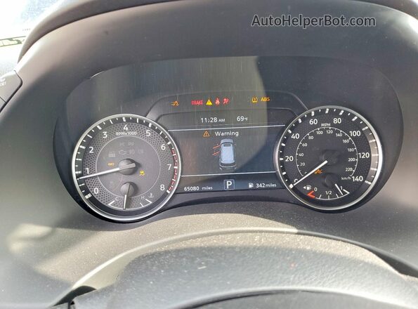 JN8AY2AD8P9695185 2023 NISSAN ARMADA Black Սարքավորումների վահանակի տեսք
