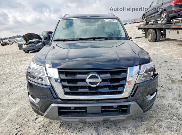 JN8AY2AD8P9695185 2023 NISSAN ARMADA Black Դիմացի տեսք