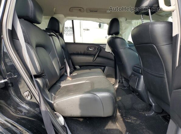 JN8AY2AD8P9695185 2023 NISSAN ARMADA Black Սալոնի հետևի տեսք