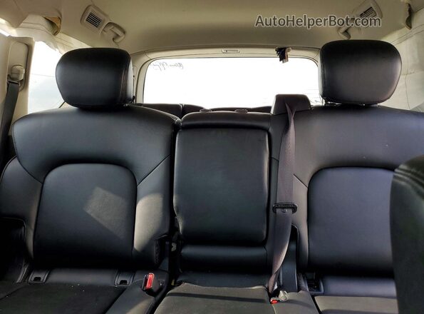 JN8AY2AD8P9695185 2023 NISSAN ARMADA Black Հետևի նստատեղերի տեսք