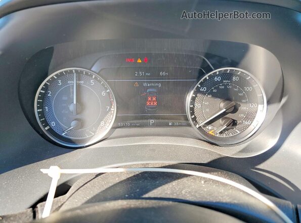 JN8AY2BA3M9374204 2021 NISSAN ARMADA Silver Widok zestawu wskaźników