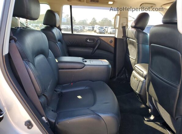JN8AY2BA3M9374204 2021 NISSAN ARMADA Silver Widok wnętrza z tyłu