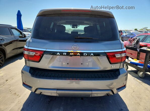 JN8AY2BA4M9371148 2021 NISSAN ARMADA Gray Vista trasera