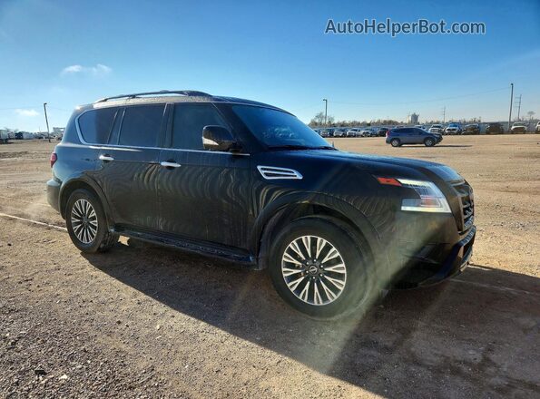 JN8AY2BA5P9400273 2023 NISSAN ARMADA Black Przód prawy