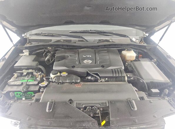 JN8AY2BA6M9370812 2021 NISSAN ARMADA Black Вид підкапотного простору